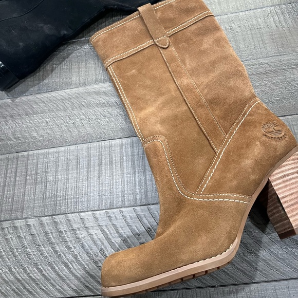 TIMBERLAND RUDSTON SUEDE LEATHER WATERPROOF BOOTS - Picture 4 of 6